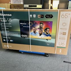 HISENSE 65” 4K ULED U6