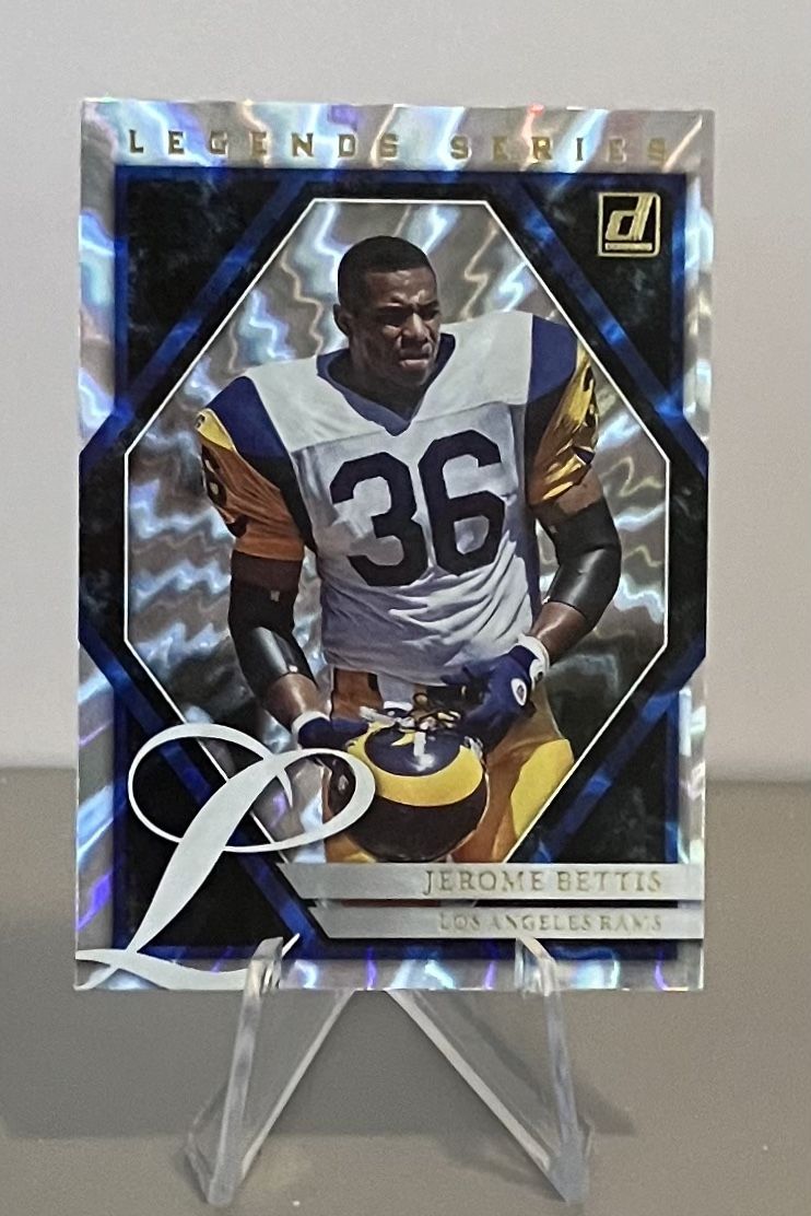 2021 Panini Donruss JEROME BETTIS Legends Series Holo #LS11 Los Angeles Rams