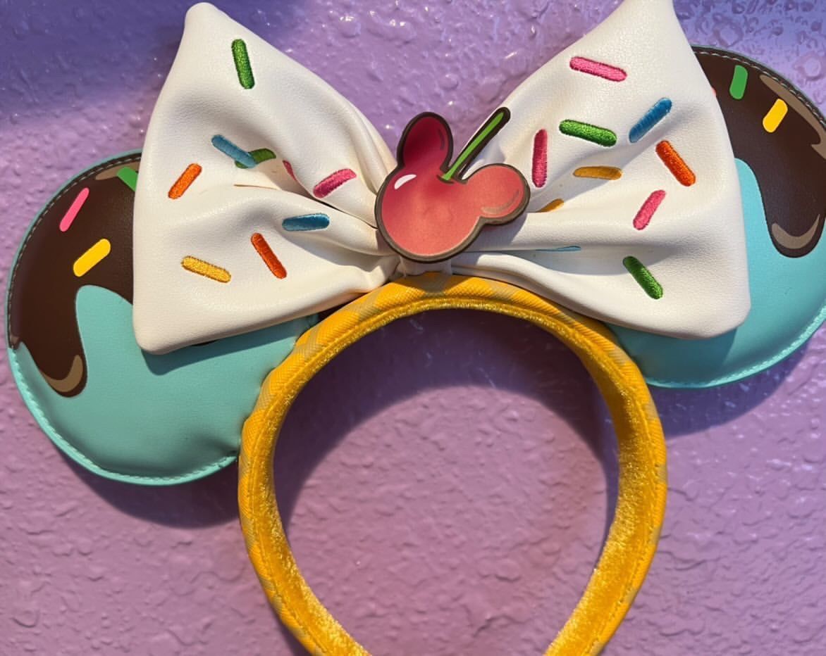 Loungefly Mickey Ears ice Cream Sundae