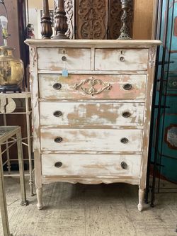 Antique dresser shabby chic farmhouse