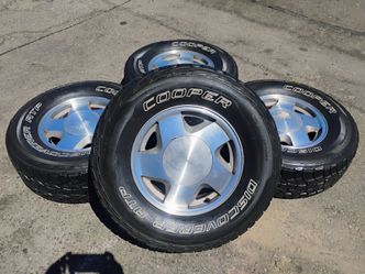 Chevy and GMC wheels 265/70/16" cooper