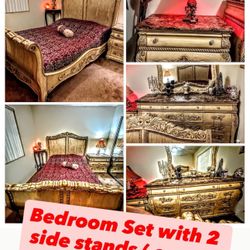 Bedroom Set With Complimentary Night Stands