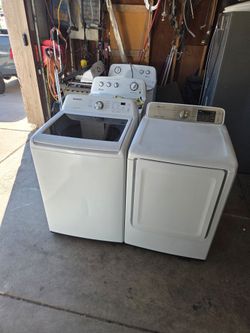 Samsung Washer And Electric Dryer Large Capacity