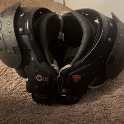 Football shoulder pads