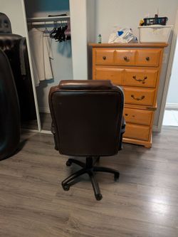 Office chairs.
