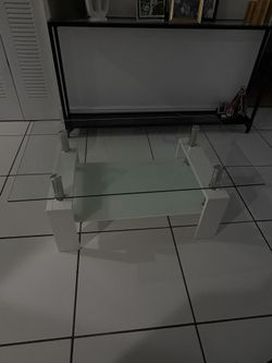 Glass Coffee Table 