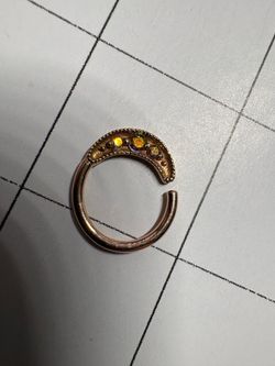 10K Rose Gold Nose Piercing