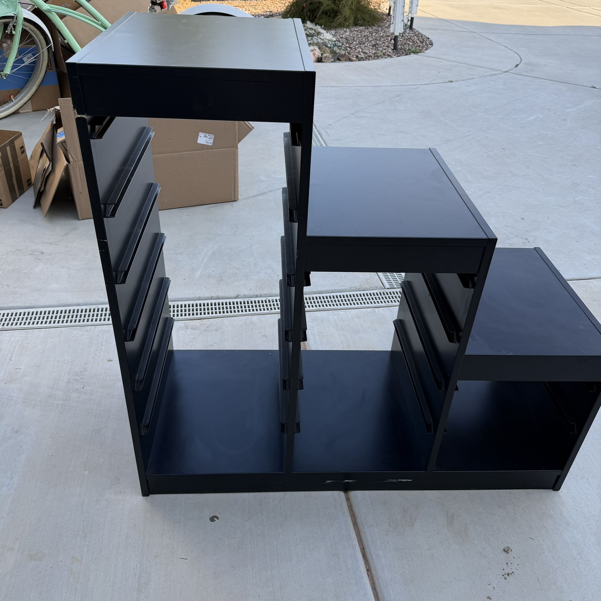 Ikea Trofast Black Shelving Unit (Retired and Rare Color)