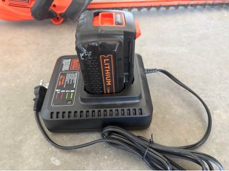 Black+Decker Hedge Trimmer, 40V Max Lithium Battery and Charger
