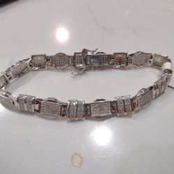 925 S Silver Men's Bracelet
