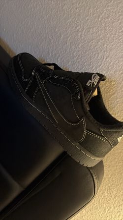 Jordan 1 Retro Low OG SP Travis Scott Black Phantom Size 8 Mens