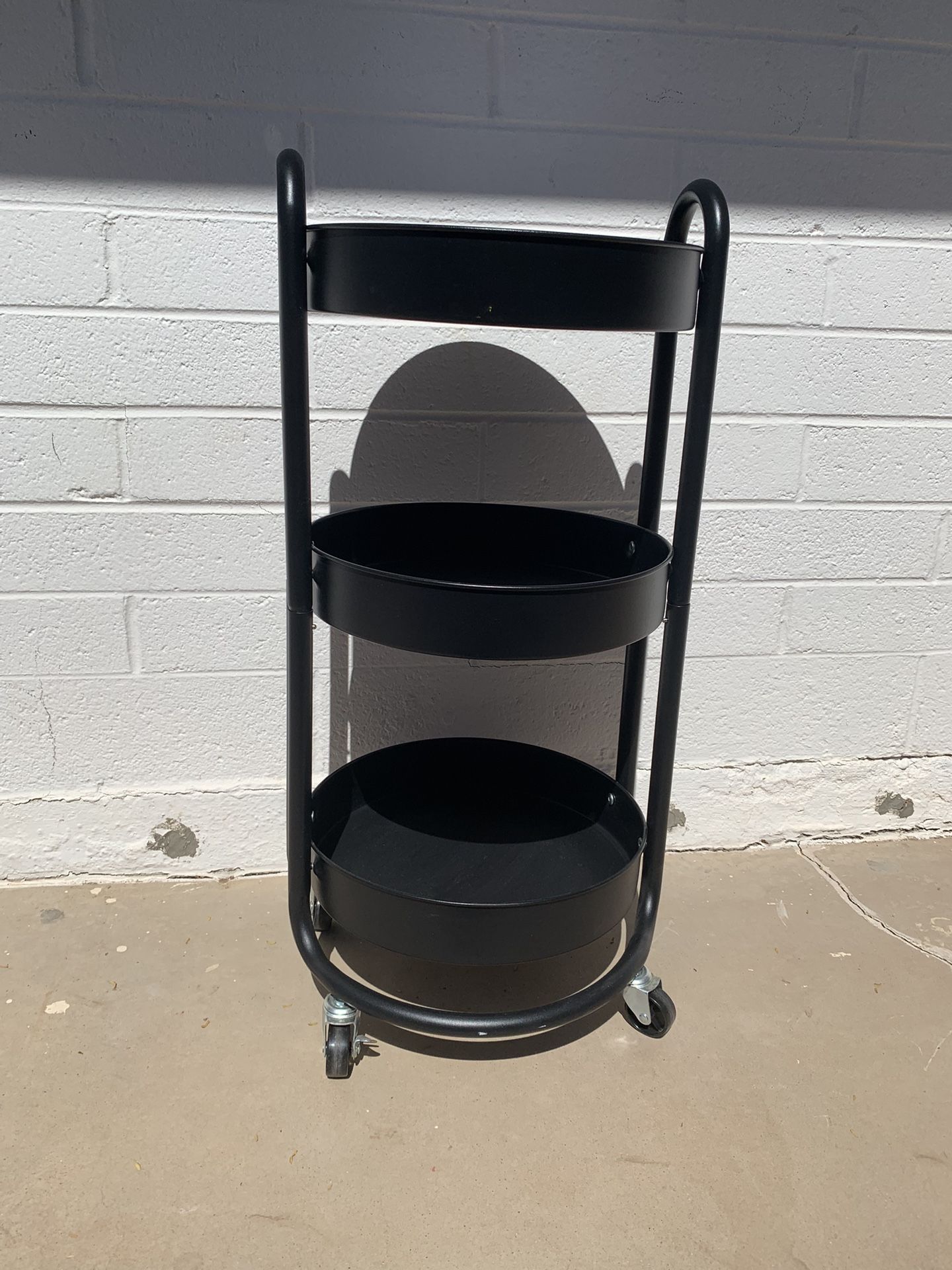 3 Tier Utility Rolling Cart 