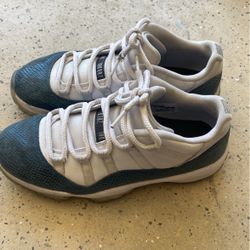Air Jordan 11’s Blue Snakeskin