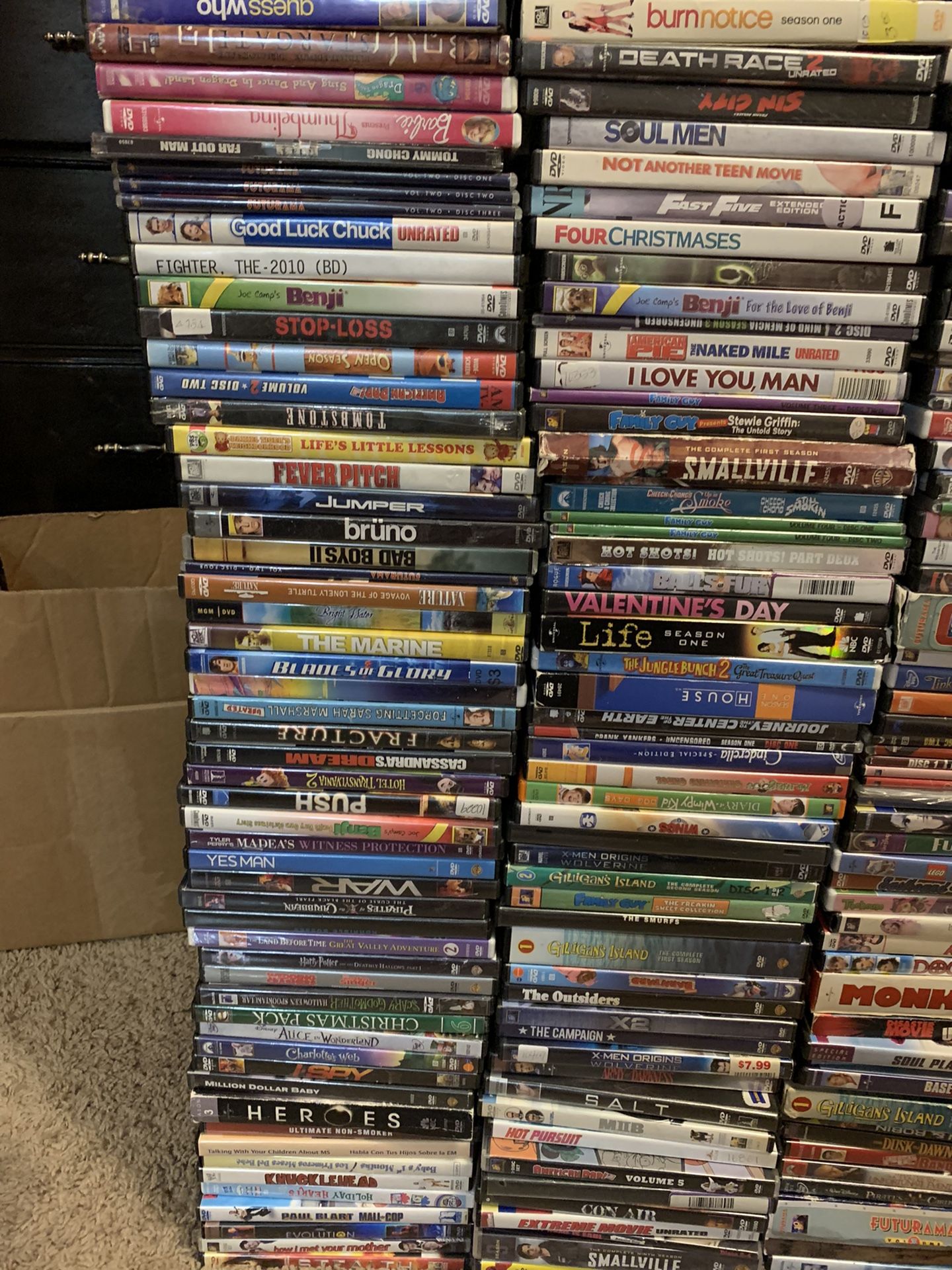 100s Of DVDs