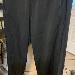 Nike Dri-Fit Mens Black Athletic Training Track Pants XL 