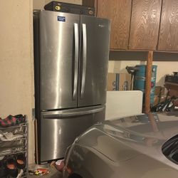 Large 2 Door Fridge