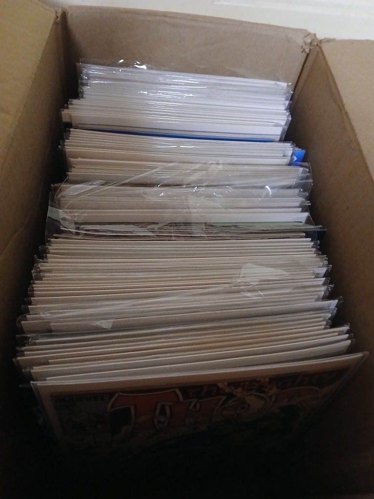 Box Full Of Comic Books 110 Total 50 Dollars Final Price