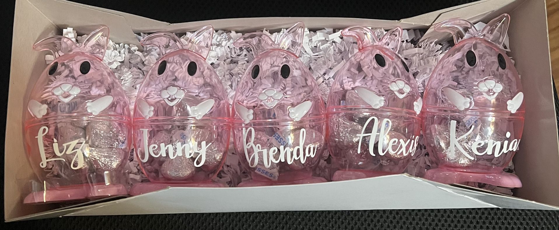 Personalized 4in Easter Bunny Egg