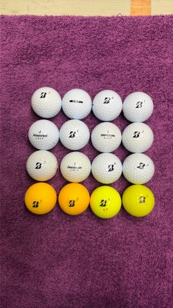 BRIDGESTONE golf balls. Like new
