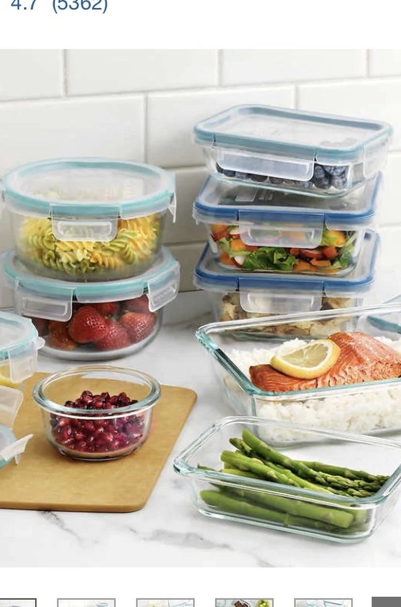 Snapware Pyrex 18-piece Glass Food Storage Set