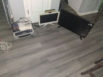 Small TV, HP monitor, and MFC printer for sale