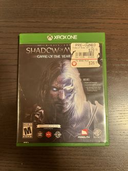 Shadow of Mordor GOTY XBOX ONE