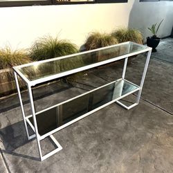 Metal Framed Sofa table - Great condition