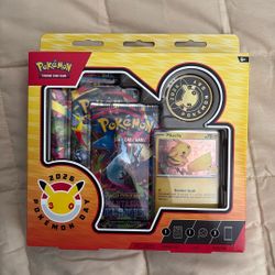 Pokémon TCG 2026 Pokémon Day Box Pikachu Promo Card, Coin & Booster Packs