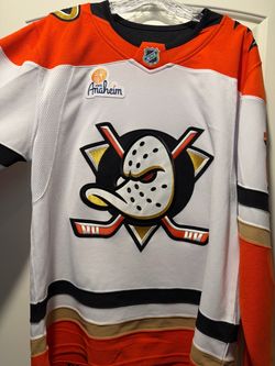 Fanatics NHL Anaheim Ducks Authentic Premium Away Jersey - Size 52