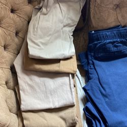 Pantalones Para Uniforme Size 7 De Niño  2x$5.00 