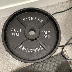Signature Fitness 45lbs Plate