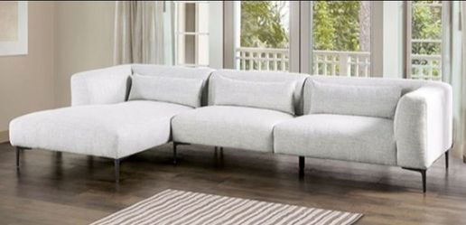 Brand New Grey Modern Style Sectional Sofa