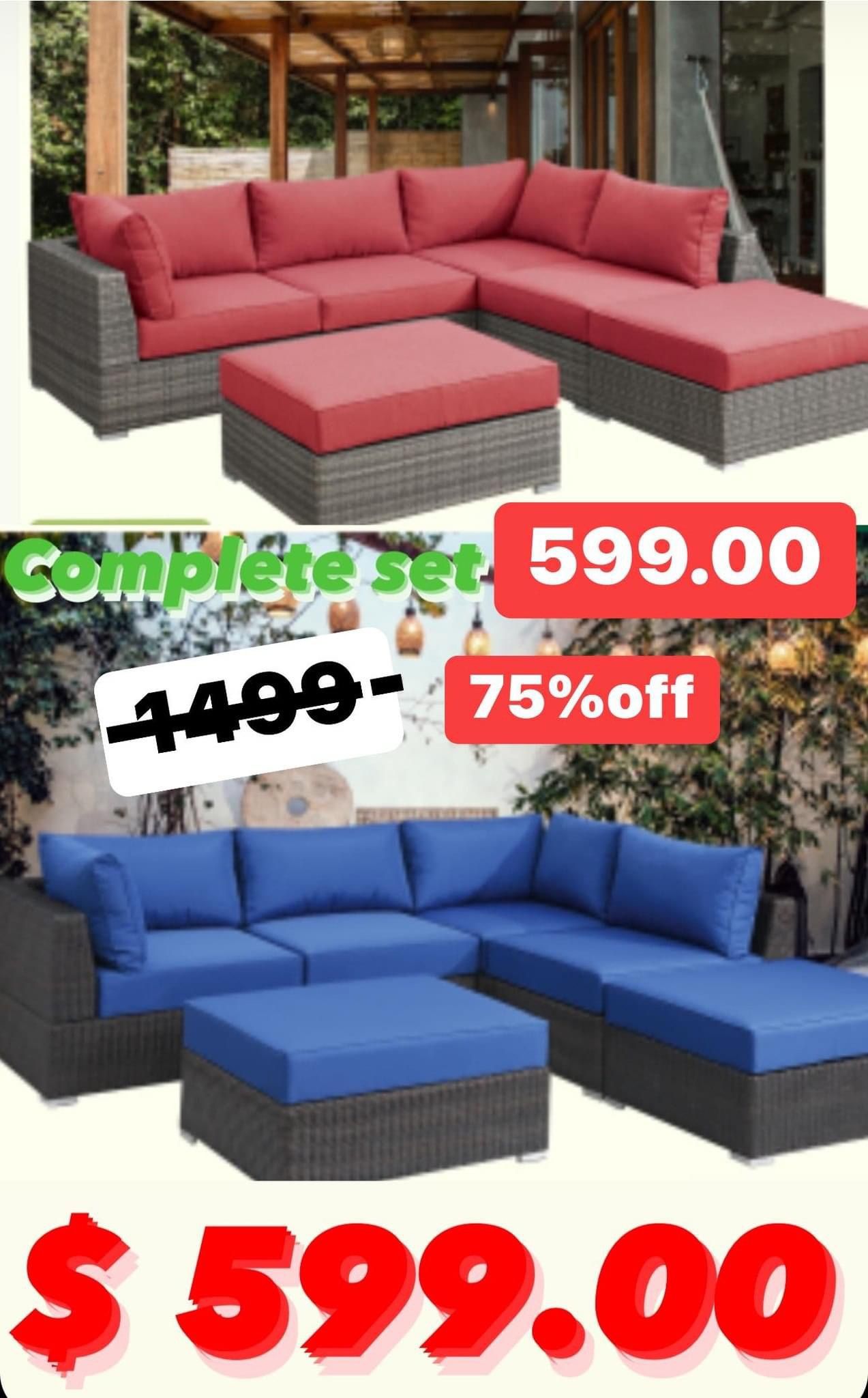 Outdoor Sectional On Sale