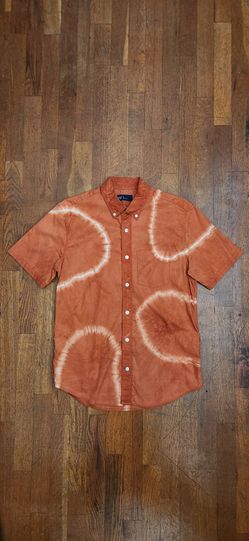 GAP Men's Tie Dye Button Up Shirt (Size: XS)