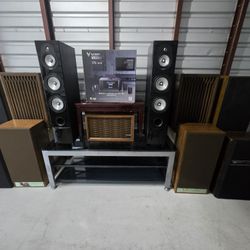 Vintage And Modern Speaker Sysyems