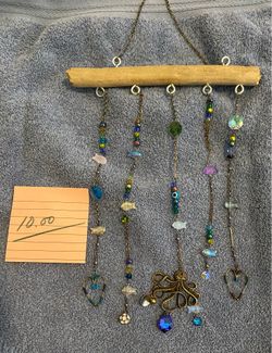 Driftwood suncatcher