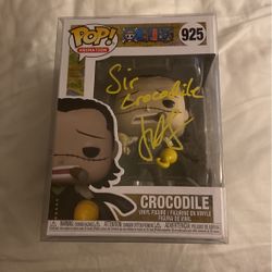 One Piece Crocodile Signed COA