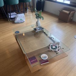 Beautiful Glass Coffee Table