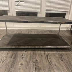 Coffee Table And Matching Side Tables 