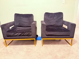 Velvet Accent chair(set of 2)