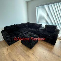 Corduroy Sectional Sofa