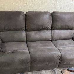 Automatic Recliner 🛋️ Couch  Sofa 2- Set With Usb Charging Port 