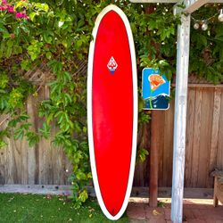 7’4 Trident Midlength Surfboard Fun Board Egg Surf Board (not Channel Islands ci mid Longboard Soft Top Single Fin)