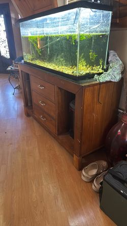 Fish tank stand