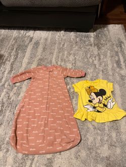 Baby Sleep Sack and Minnie Mouse Dress Bundle
