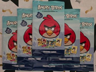 Angry birds trading cards