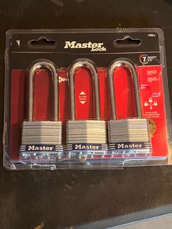 Master Lock Silver Outdoor Keyed-Alike Padlocks 3-Pack (1TRILJ)