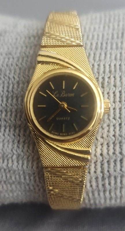 Le Barron Quartz Lady's TimePiece 18 mm (Batteries Not Included)