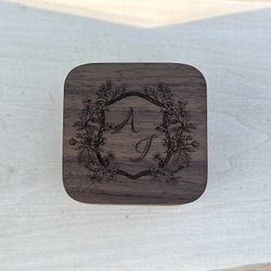 Custom Engraved Ring Box