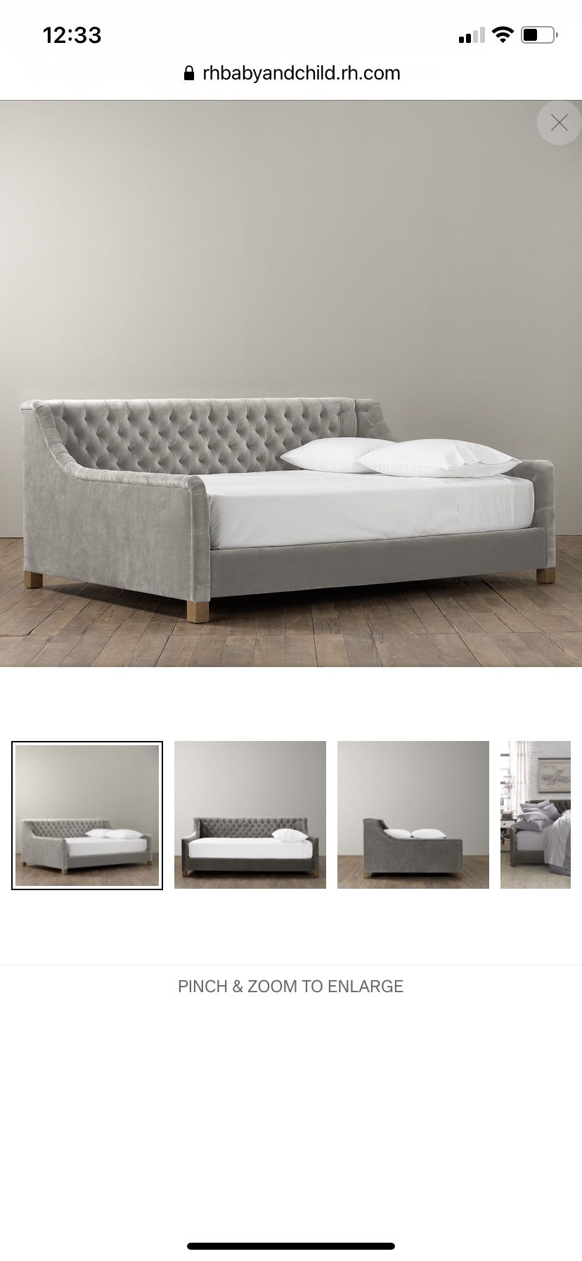 Devyn deals tufted daybed